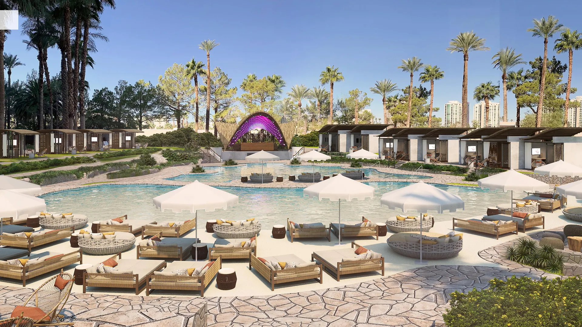 **** Semesteranläggning (resort) Virgin Hotels Las Vegas, Curio Collection By Hilton USA